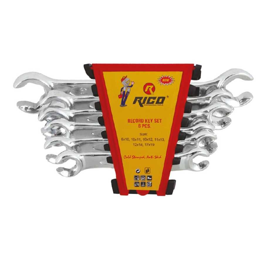 RİCO 6PC Rekor Anahtar Seti