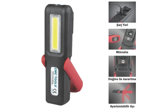 CMC 240 LUMEN LED ÇALIŞMA LAMBASI