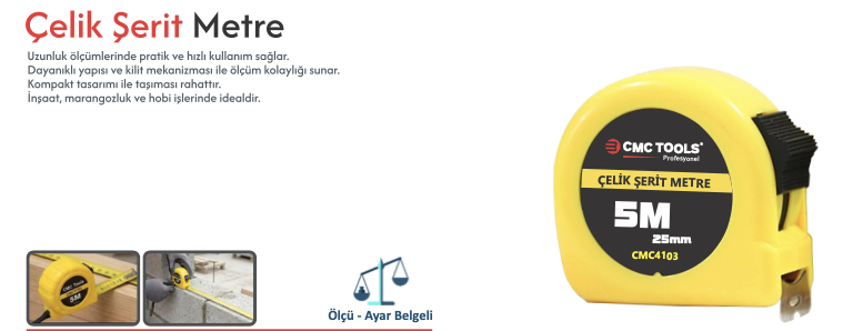 CMC 5M ŞERİT METRE