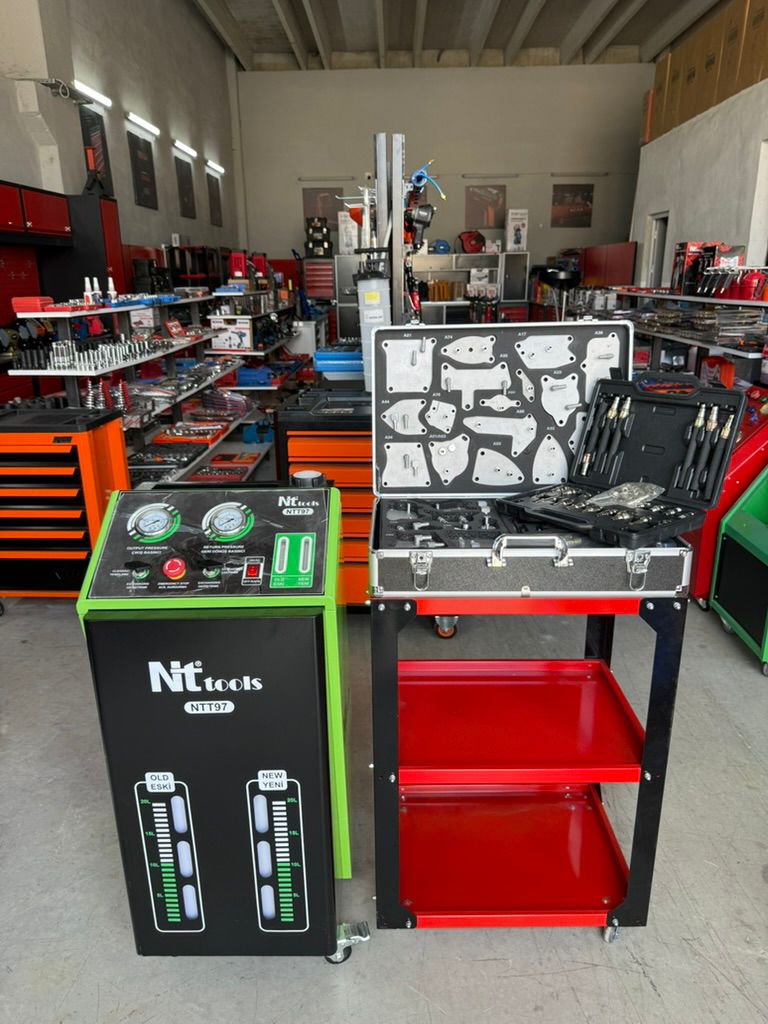 NT Tools NTT97 Yarı Otomatik Şanzıman ATF Yağ Değişim Cihazı ve Kiti